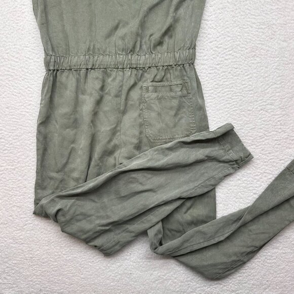 [YFB] Green Sleeveless Button Front Every Jumpsuit Size Medium - Picture 6 of 7